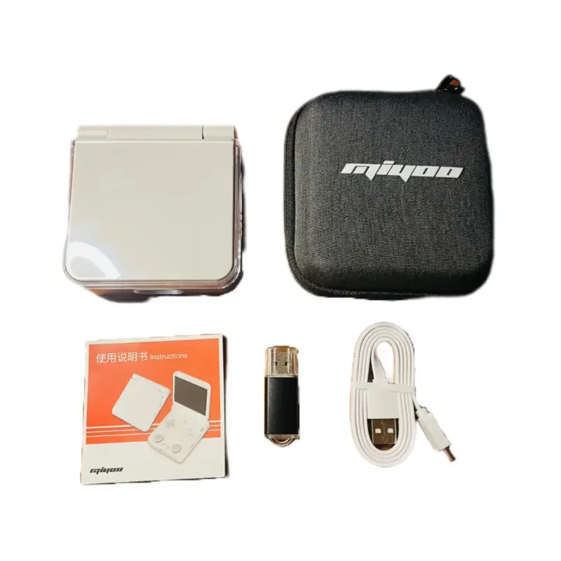 Consola portátil retro Miyoo Flip con estuche - 3