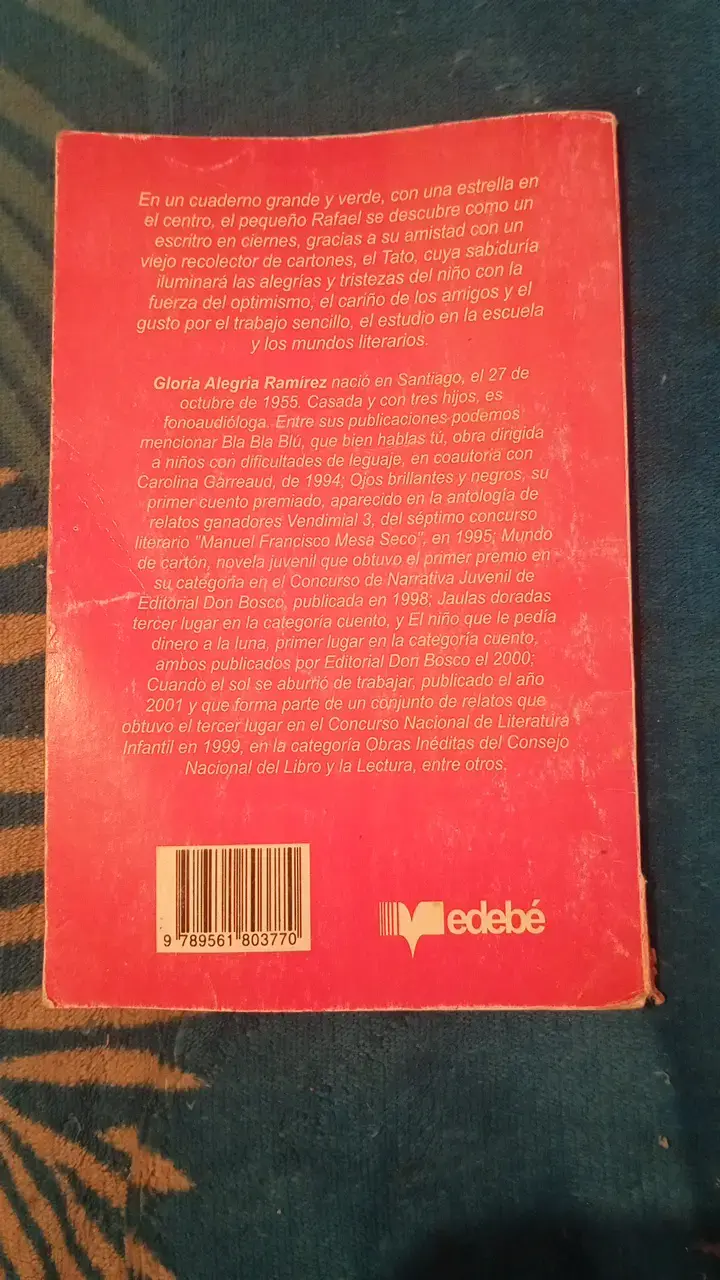 Libro Mundo de Cartón de Gloria Alegría Ramírez - 2