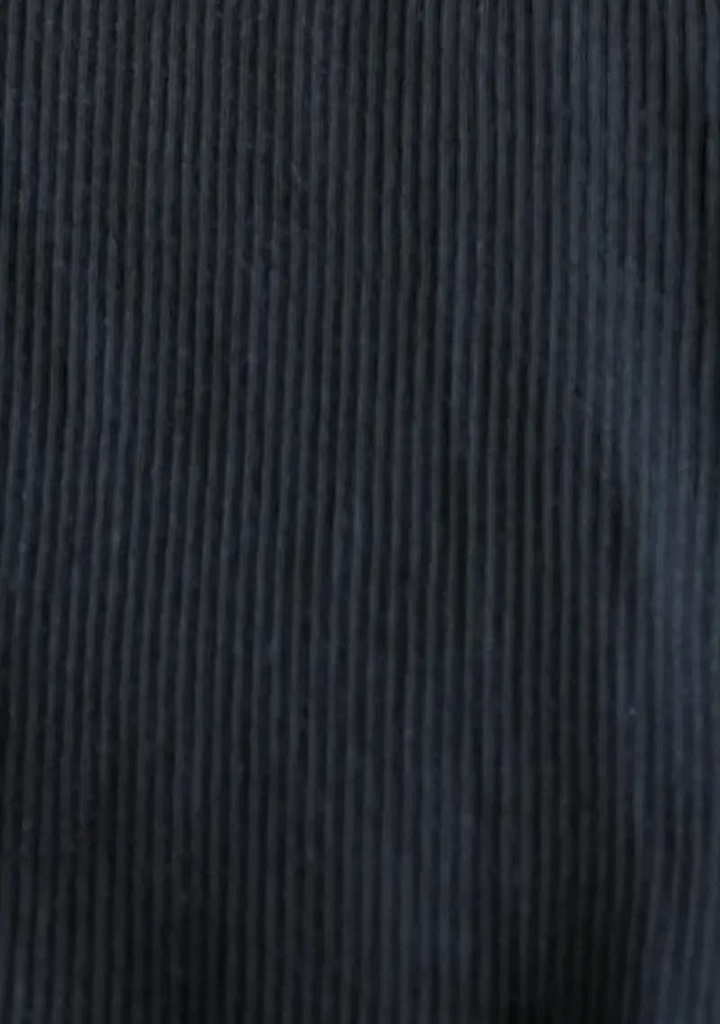 Vestido tejido negro de cuello alto talla S - 3