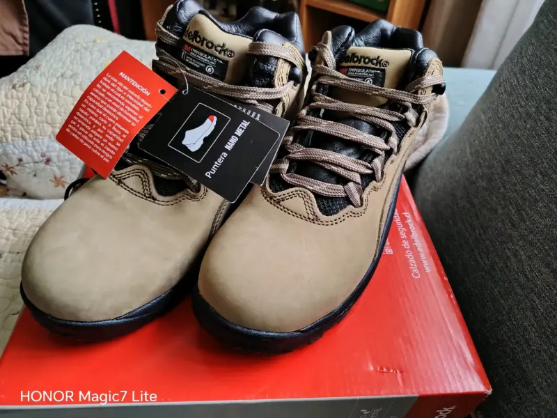 Botas de seguridad Edbrock con puntera de acero - 1