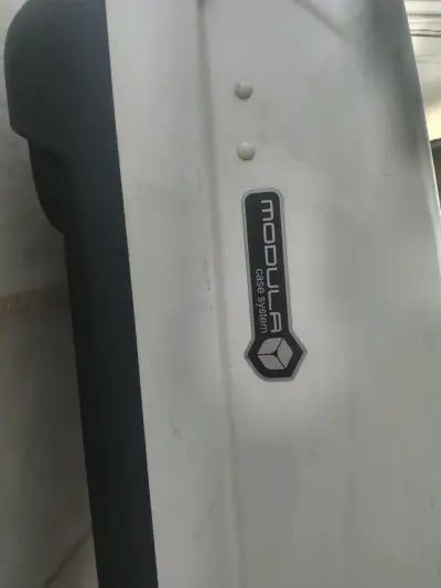 Baúl de techo Modula blanco con barras - miniatura 4