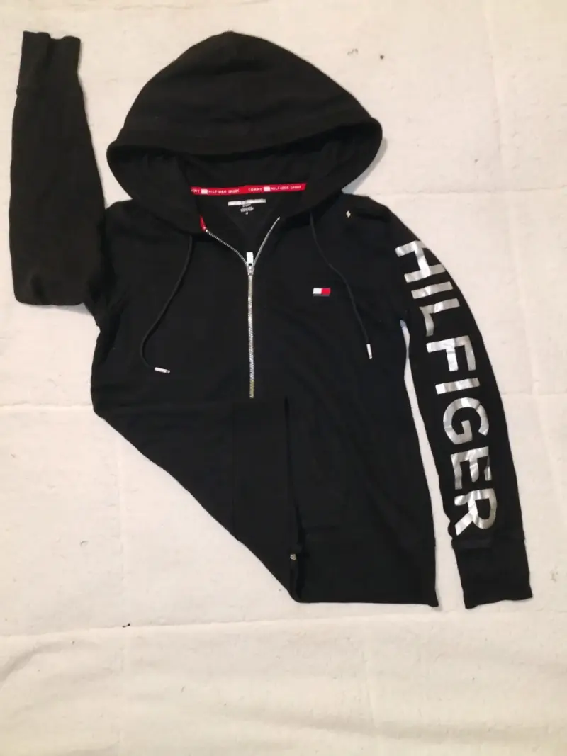 Polerón con capucha Tommy Hilfiger negro - 4