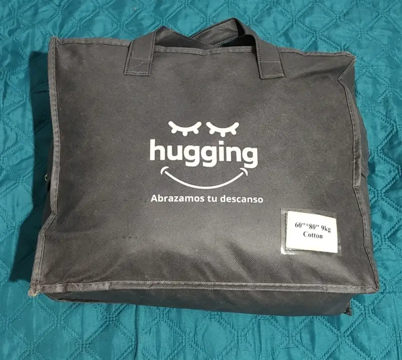 Manta de peso Hugging 9kg algodón
