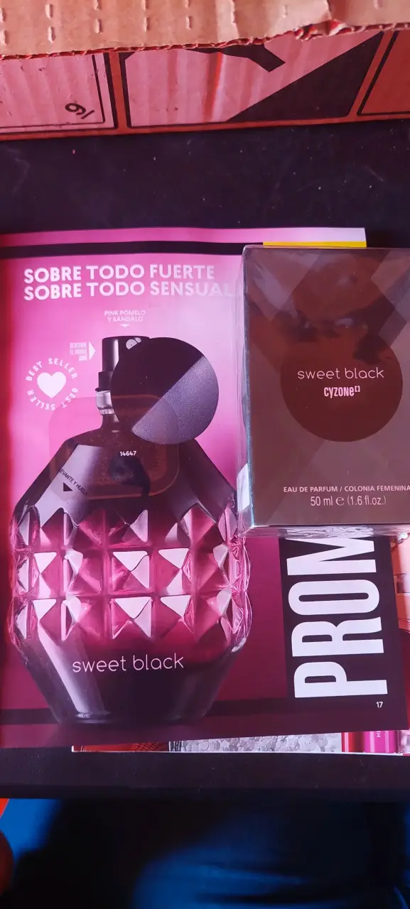 Perfume Sweet Black Cyzone 50 ml