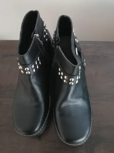 Botines negros con plataforma C/Moran - miniatura 3