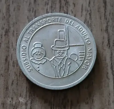 Moneda de Subsidio al Transporte del Adulto Mayor - miniatura 3