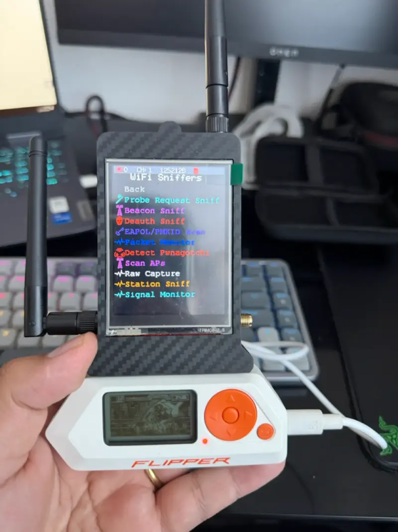 Flipper Zero kit de Hacking Ético- Marauder - 2