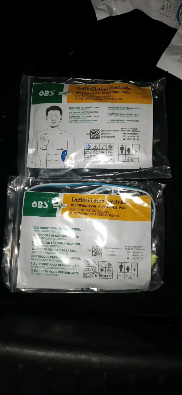 Electrodos (DEA) Desfibrilación Multifunción OBS - 1