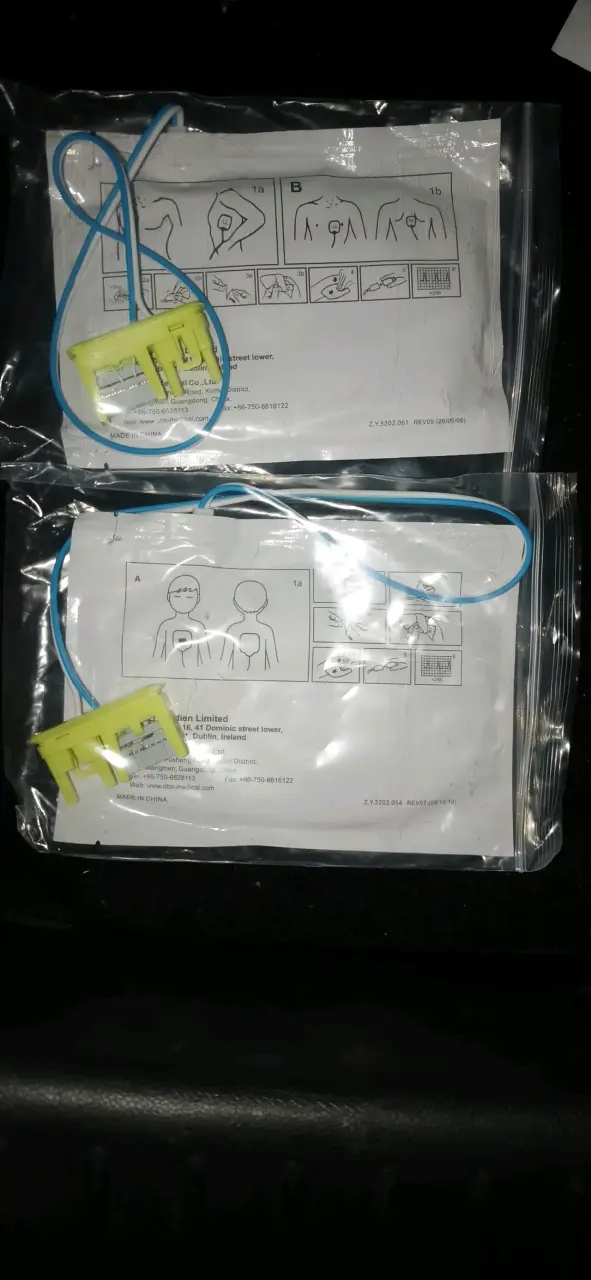 Electrodos (DEA) Desfibrilación Multifunción OBS - 2