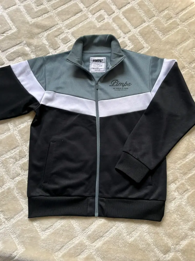 Conjunto deportivo Pimps azul y negro - 5