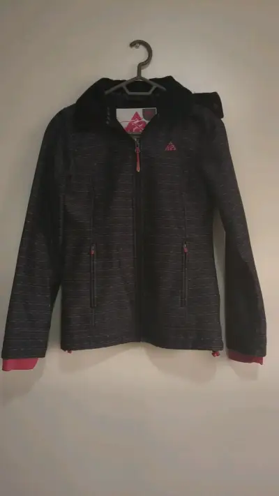 Chaqueta de snowboard K2 negra con capucha - miniatura 1