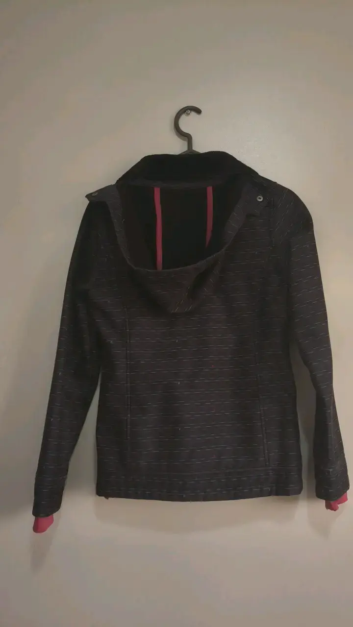 Chaqueta de snowboard K2 negra con capucha - 2