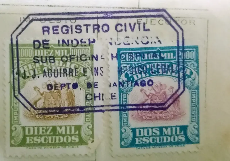 2 sellos año 1978 - 4