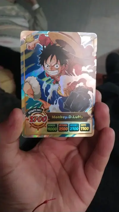 Carta coleccionable Monkey D. Luffy One Piece - miniatura 1