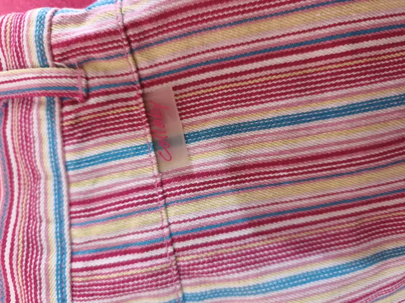 Pantalones rayados para niña Colloky talla 8 - 4