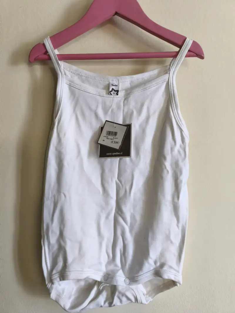 Body blanco para bebé Opaline 2 años - 1