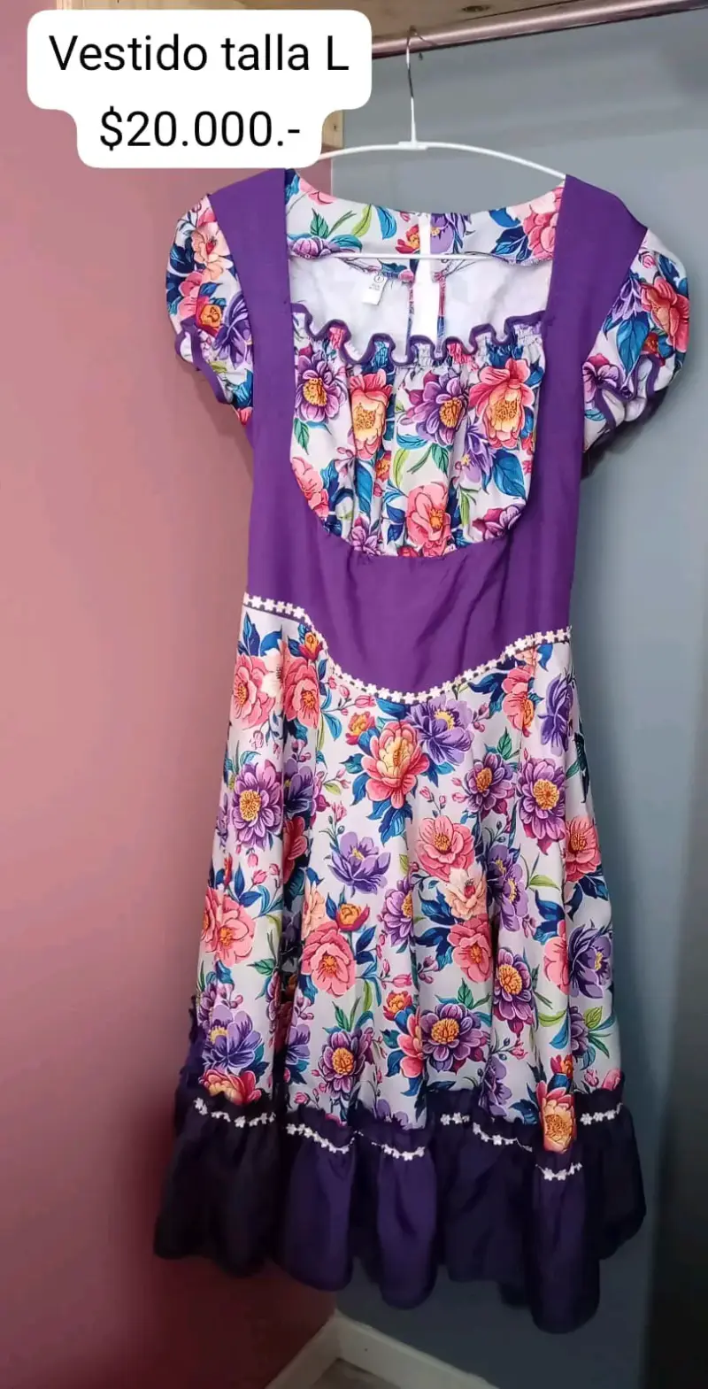 Vestido de huasa talla L