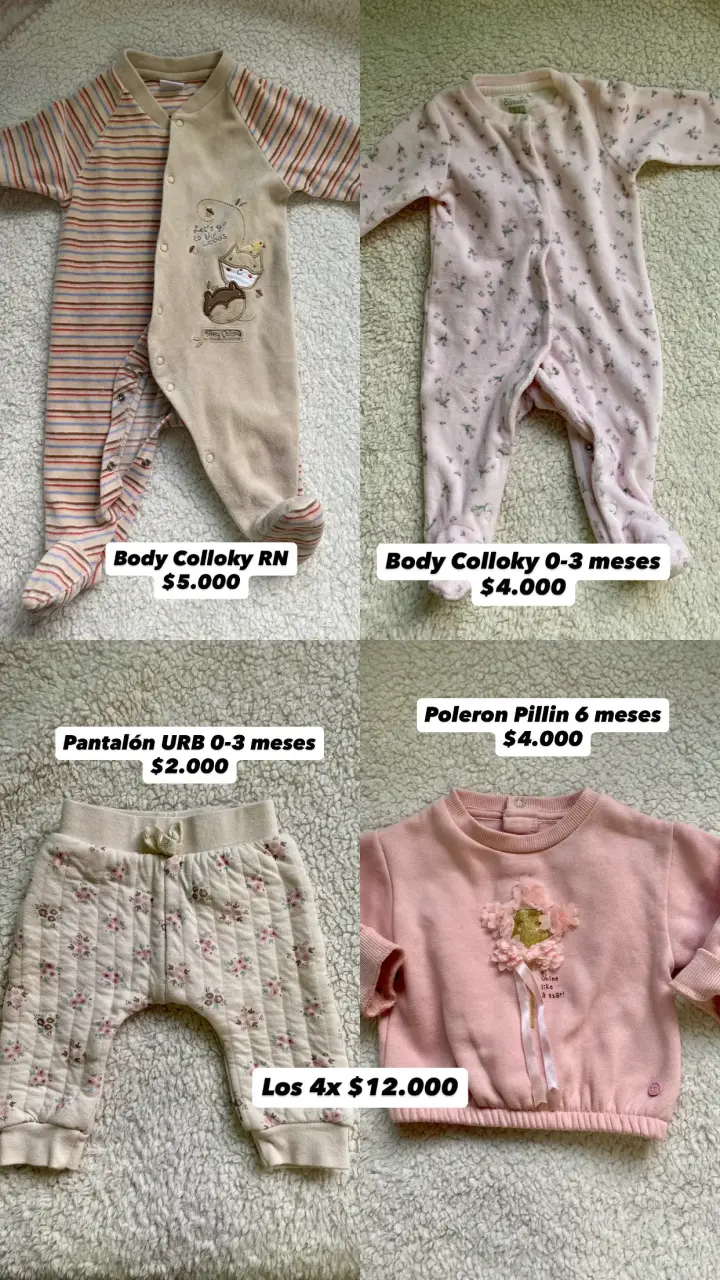 Ropa de bebé variada 0-6 meses - 3