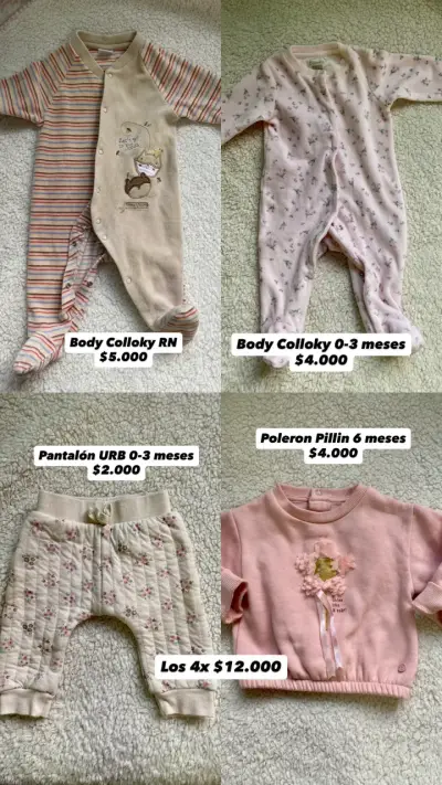 Ropa de bebé variada 0-6 meses - miniatura 3