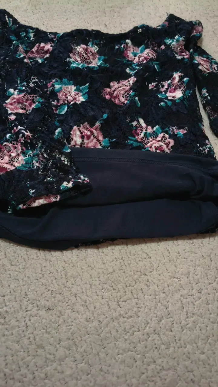 Blusa floral de encaje Freedom talla S - 3