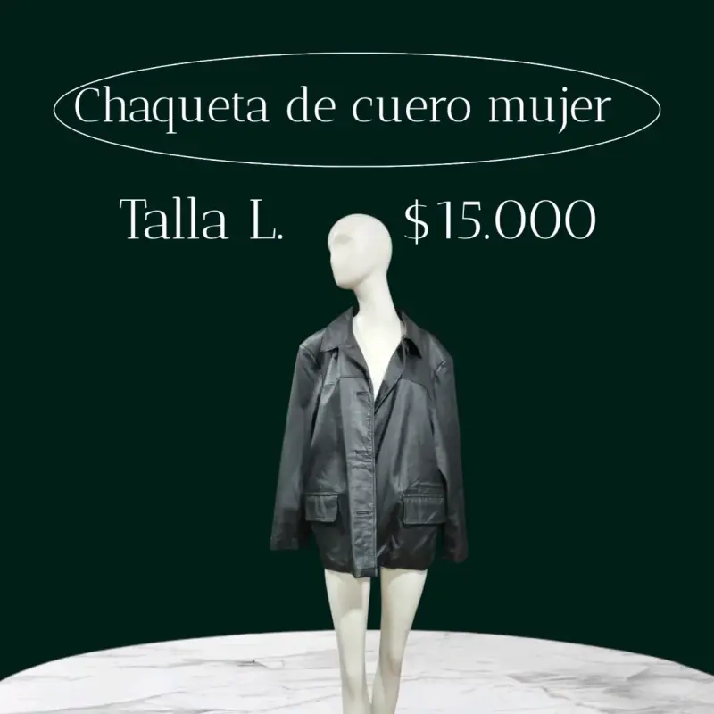 Chaqueta de cuero