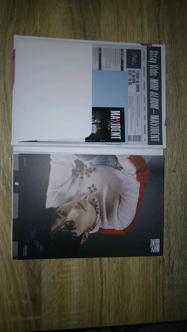 Álbum Stray Kids Maxident con Photocards - 2