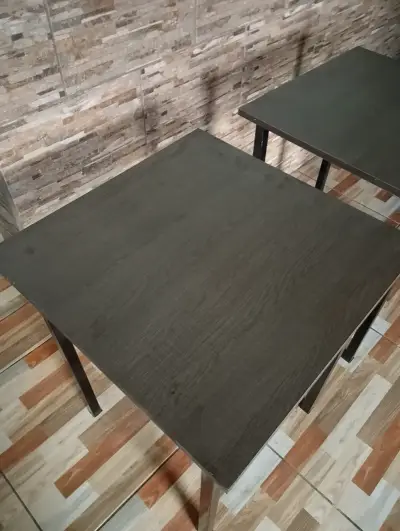 Mesa estructura metálica, cubierta melamina 18mm - miniatura 2