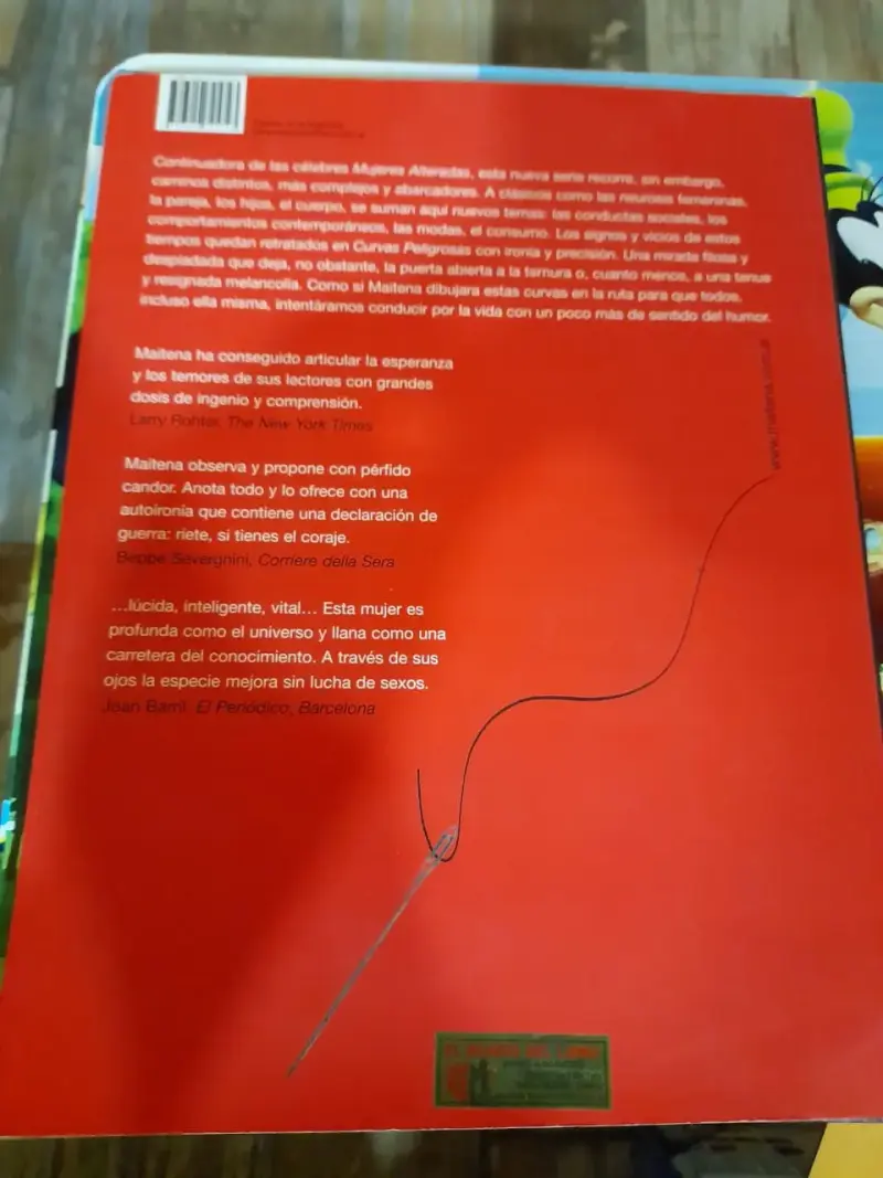 Libro Maitena Curvas Peligrosas Sudamericana - 2