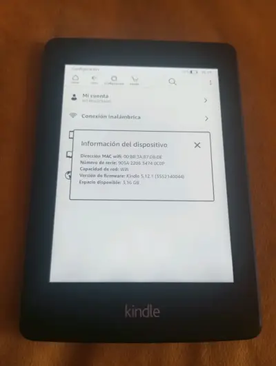 Amazon Kindle Paperwhite (6.ª Gen) 4GB + Cable de - miniatura 3