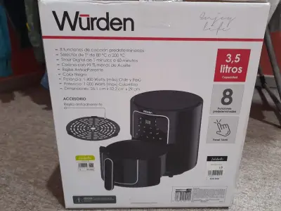 Freidora de Aire Würden 3.5 Litros - miniatura 2