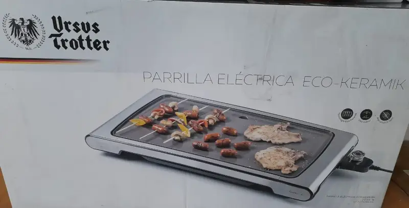 Parrilla Eléctrica Ursus Trotter Eco-Keramik - 1