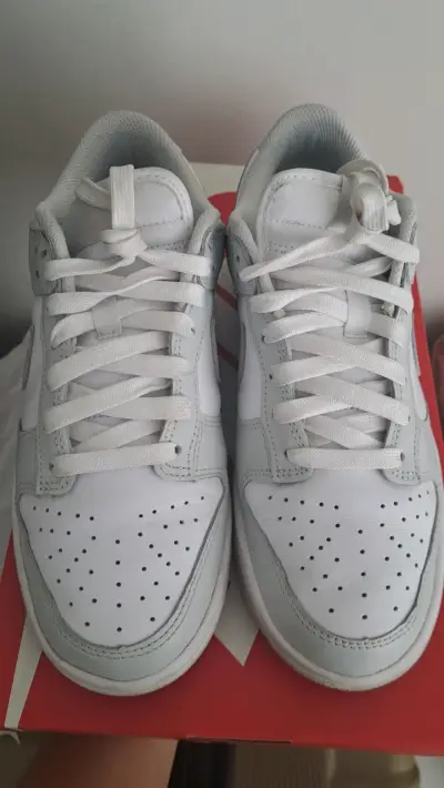 Zapatillas Nike Dunk Low Mujer Blancas - miniatura 2
