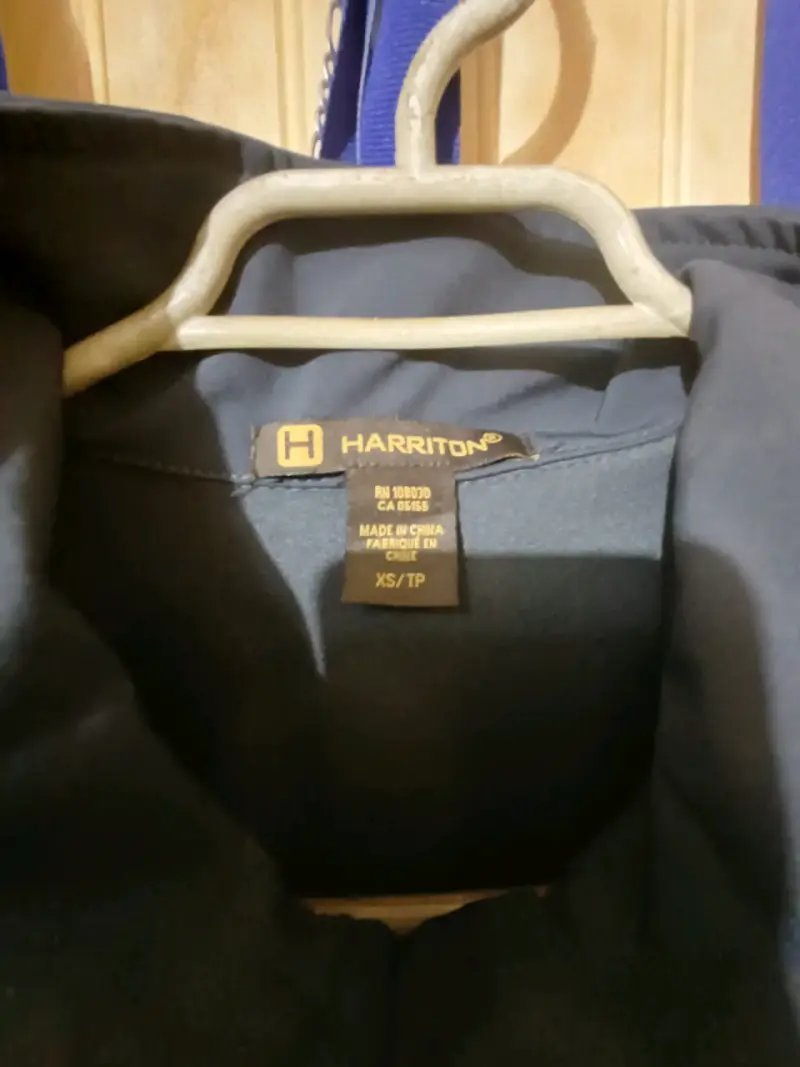 Chaqueta Softshell Negra Harriton - 3