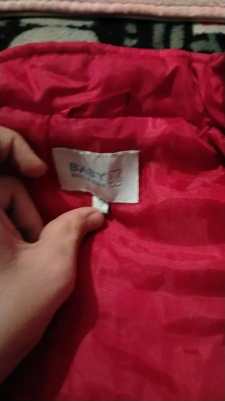 Chaqueta roja para bebé Baby Club - 3