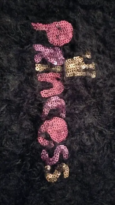 Suéter de niña azul con lentejuelas 'Princess' - miniatura 2
