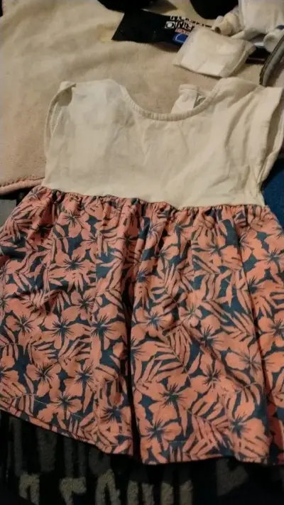 Vestido infantil Baby Harvest floral - miniatura 1