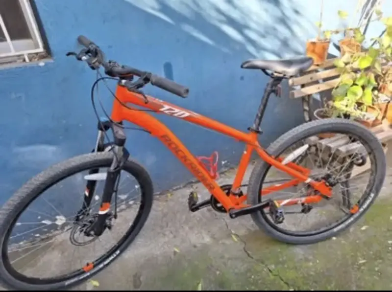 Bicicleta montaña Rockrider 120 naranja - 4