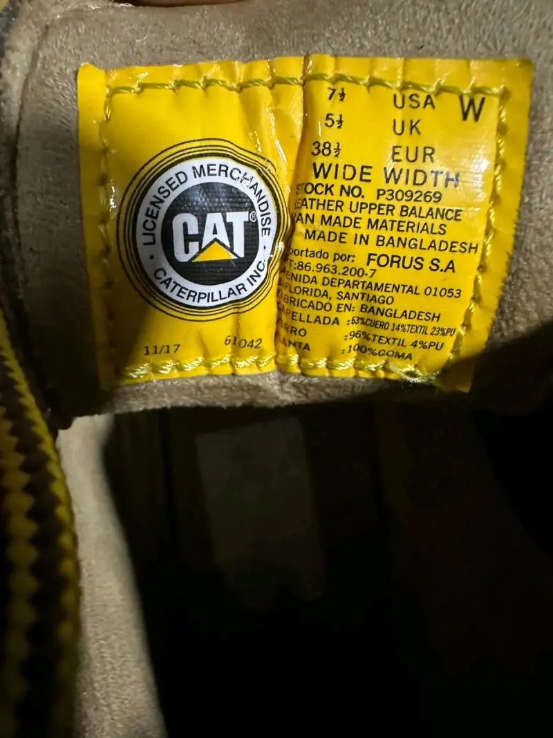 Botas Caterpillar de cuero para Hombre - 2