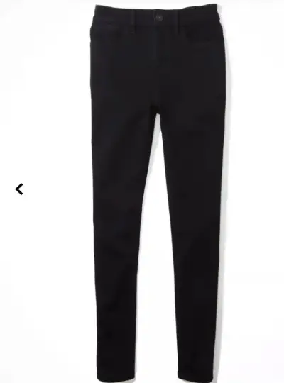 Pantalones negros ajustados para mujer - miniatura 1