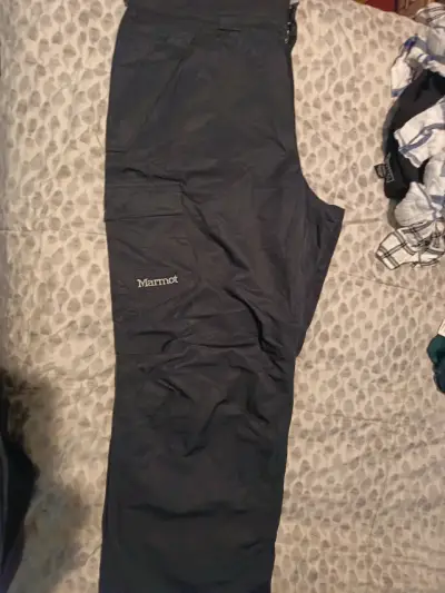 Pantalones de trekking Marmot negros para hombre - miniatura 1