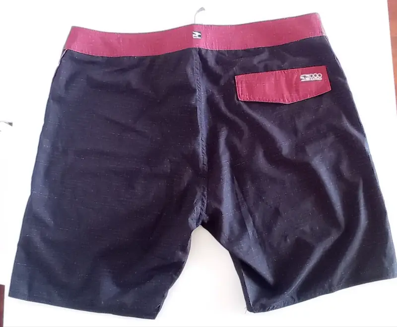 Shorts de baño Doo Australia XL negro y rojo - 2