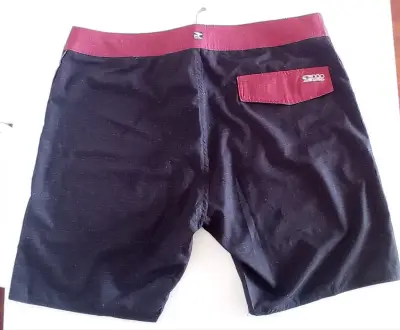 Shorts de baño Doo Australia XL negro y rojo - miniatura 2