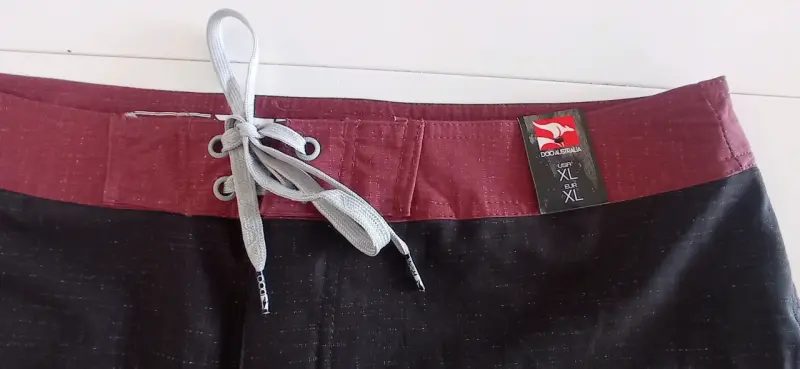 Shorts de baño Doo Australia XL negro y rojo - 3