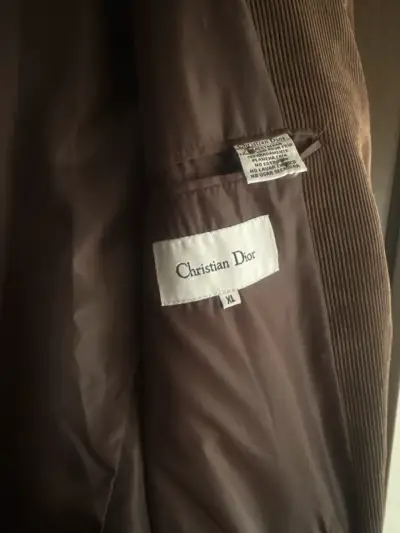 Blazer marrón  Christian Dior para hombre XL - miniatura 3