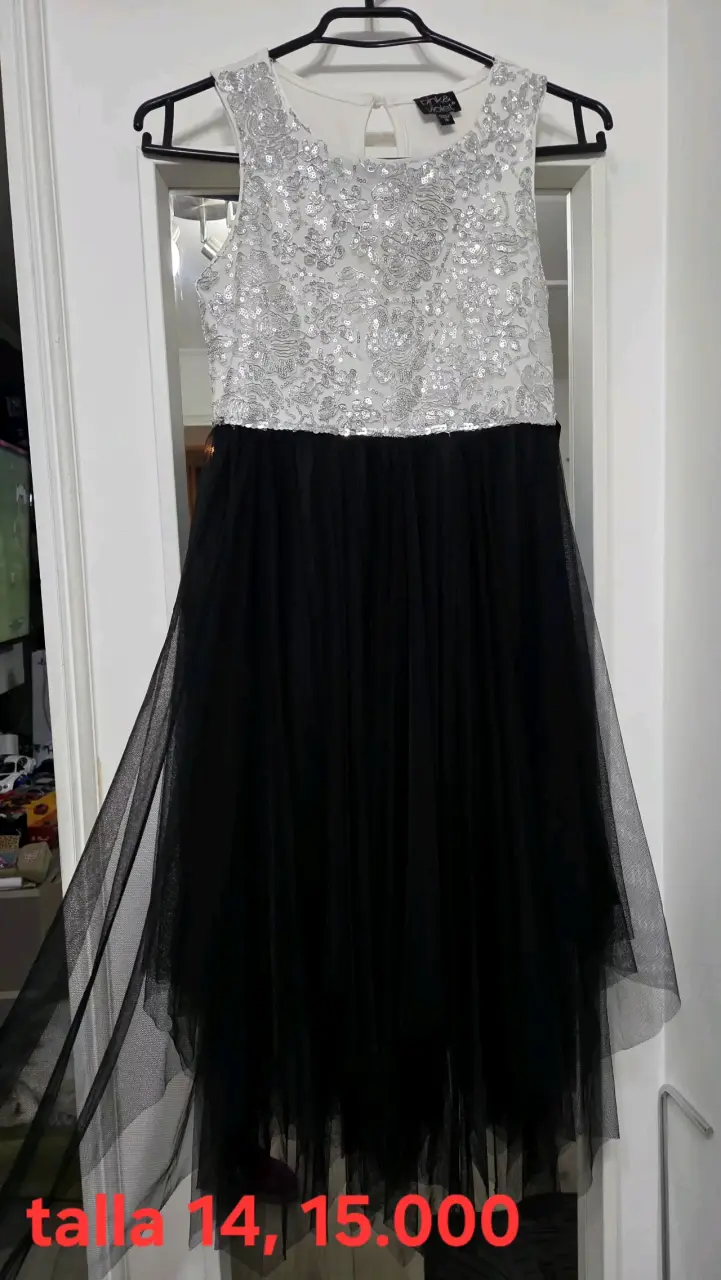 Vestido de fiesta niña talla 14