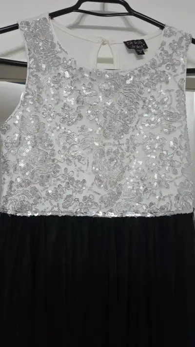 Vestido de fiesta niña talla 14 - miniatura 2