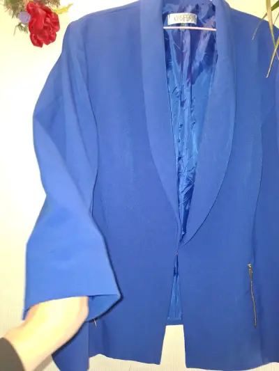 Blazer azul para mujer - miniatura 4