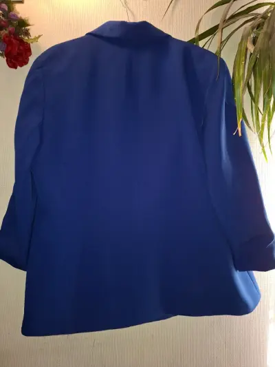 Blazer azul para mujer - miniatura 5