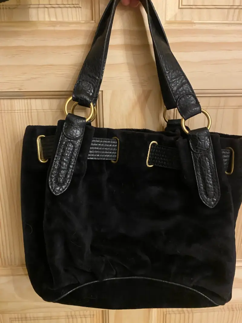 Cartera Juicy Couture de terciopelo Original - 3