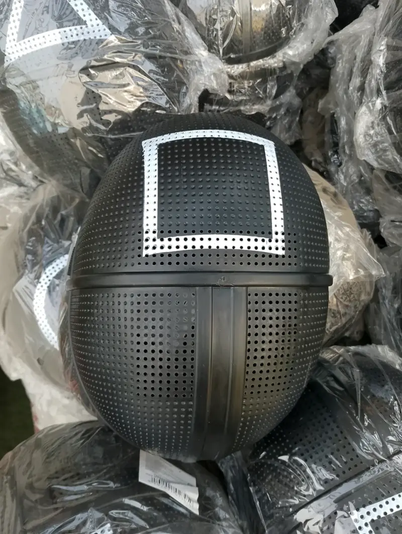Máscaras de Juego del Calamar con diseño geométrico - 2